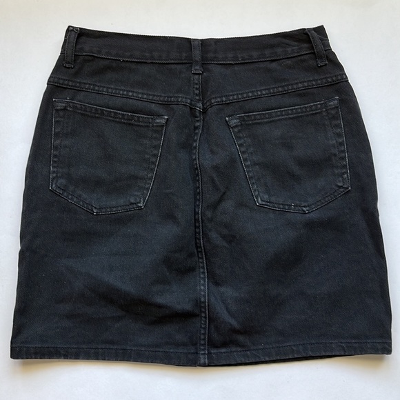 Vintage Palmetto’s Black Denim Skirt - Picture 4 of 7